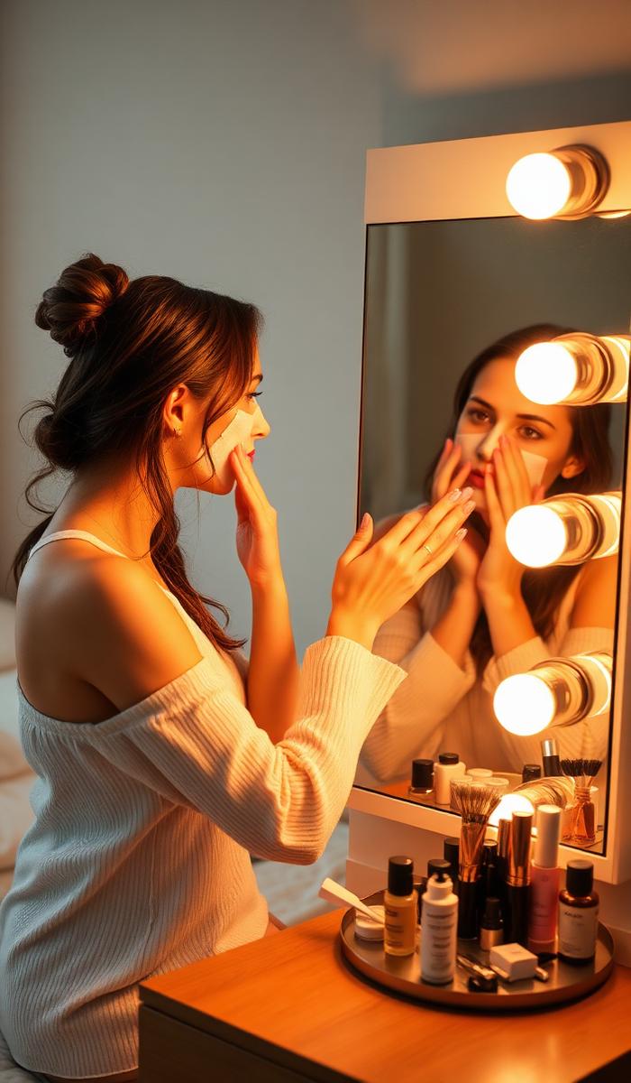 Model showcasing new arrival products